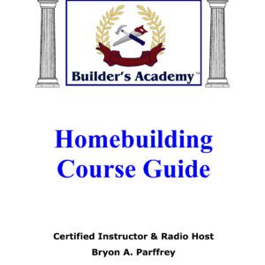 Homebuilding Course Guide Cover